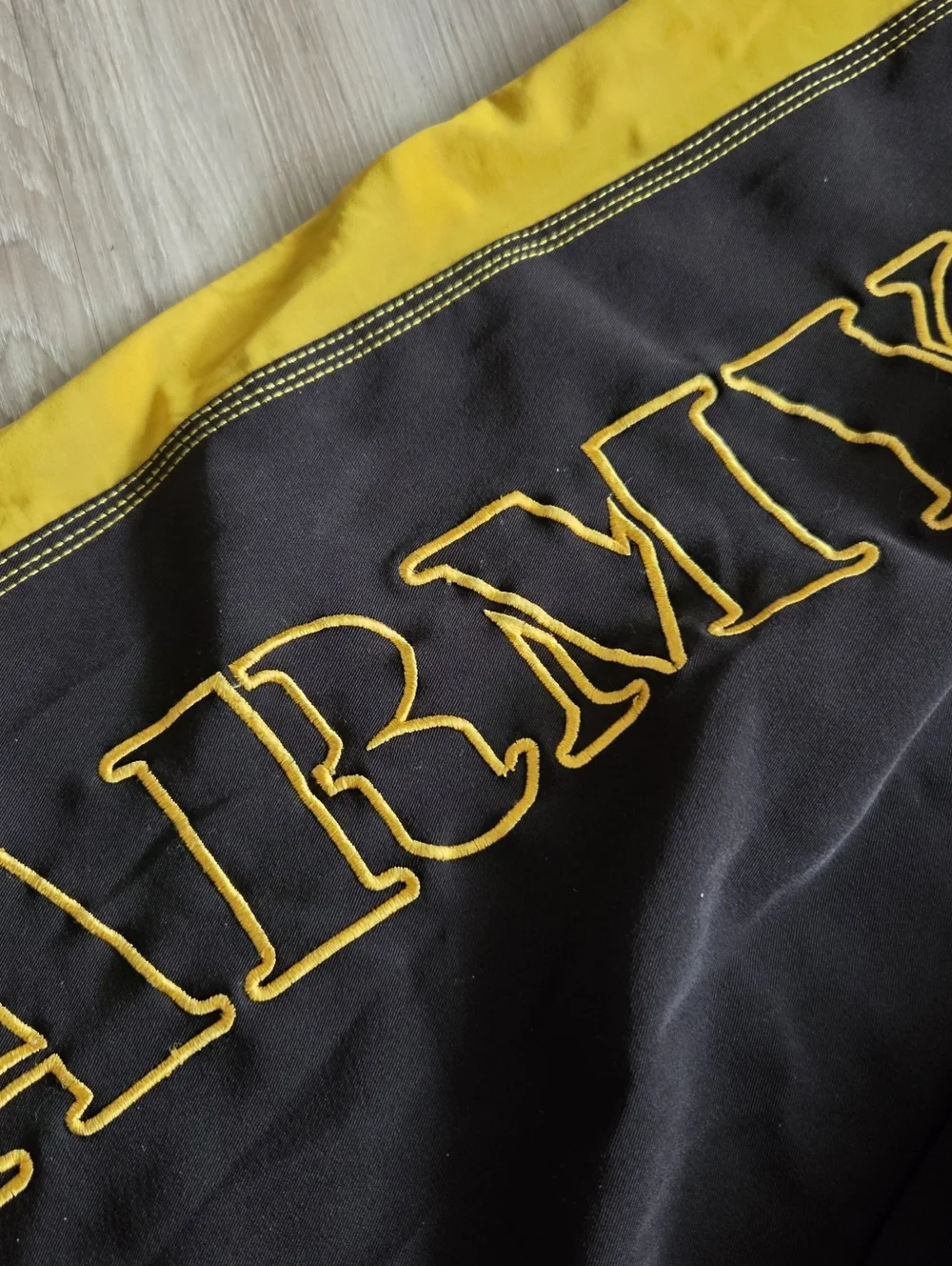 MACP Black and Yellow Fight Shorts Army Combatives Embroidered